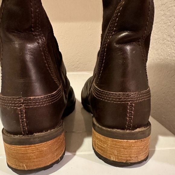 Timberland leather & suede tall boots - Picture 9 of 10